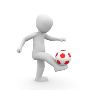 サッカーのトラップ、コントロール
