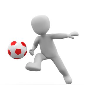 サッカーのトラップ、コントロール